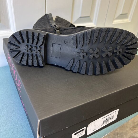 WOMEN'S BLACK/LEOPARD BOUTIQUE by CORKY"S BOOTS - Picture 8 of 11